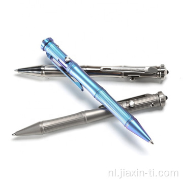 Titanium tactische pen zelfverdediging multifunctionele schrijfpen